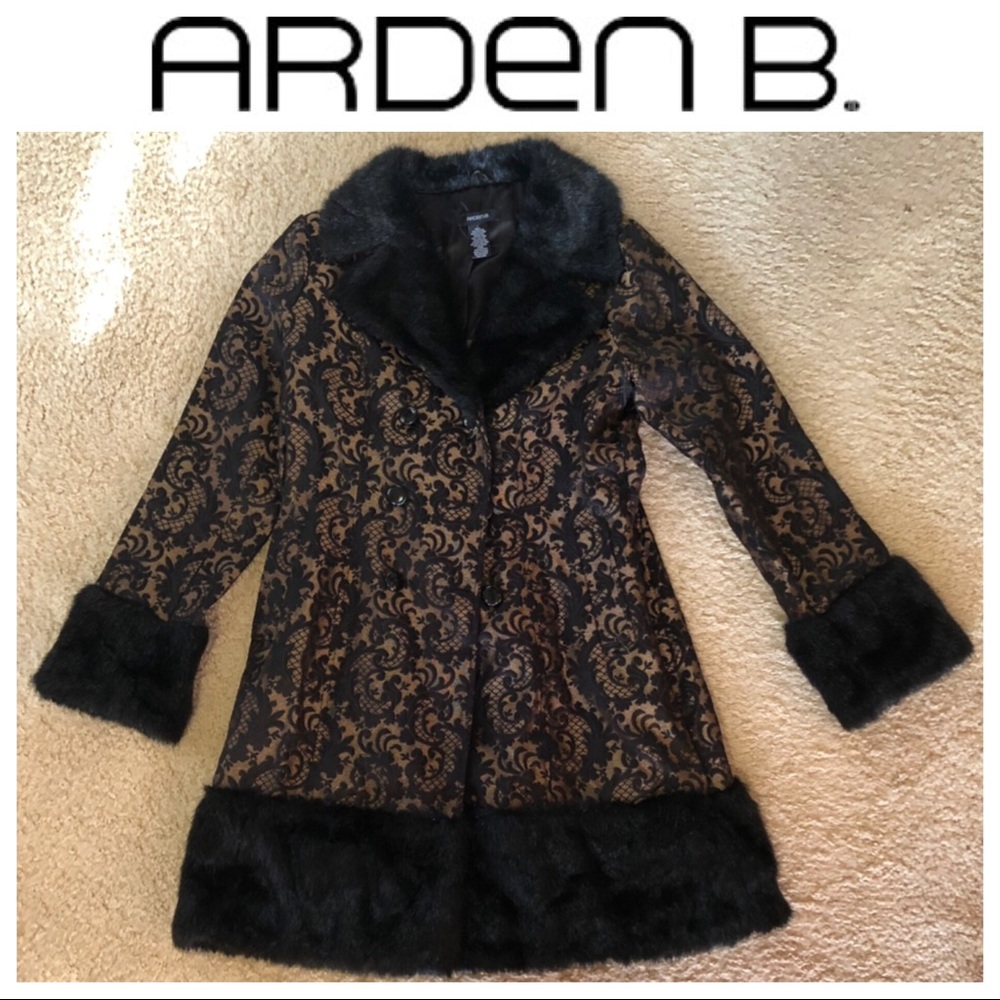 Arden B Winter Fur Coat (Large)